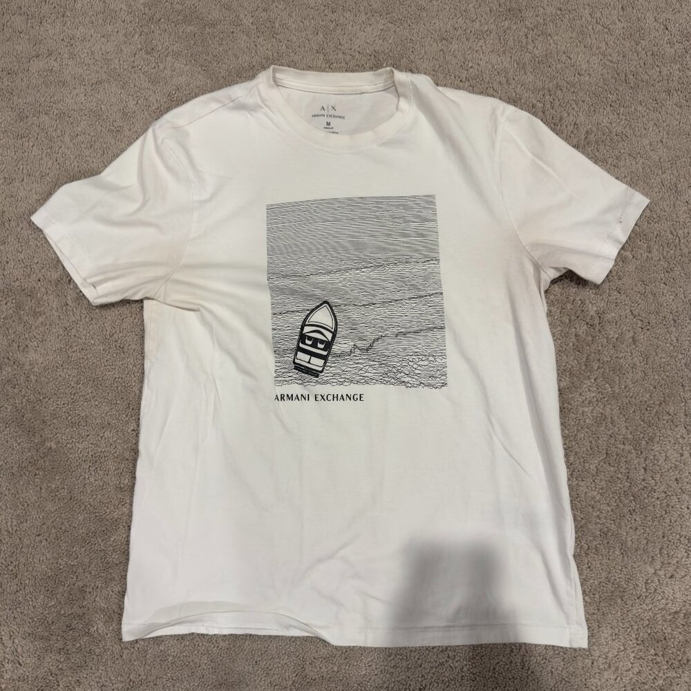 Mens Armani Exchange T-Shirt Size Medium
